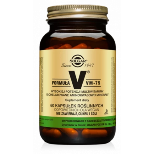 Solgar - Formuła VM-75 - 60 kapsułek Solgar - Formuła VM-75 - 60 kapsułek